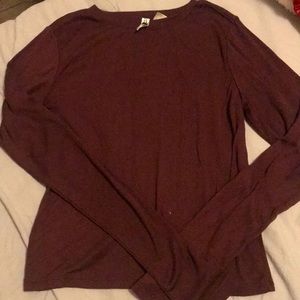 Cropped long sleeve